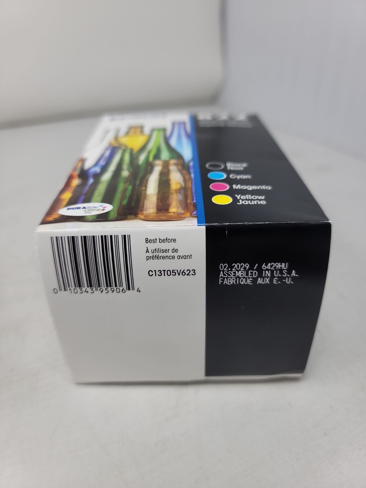 Epson 822 Black Cyan Magenta Yellow Ink Cartridges Set T822/20-BCS Exp. 02/2029