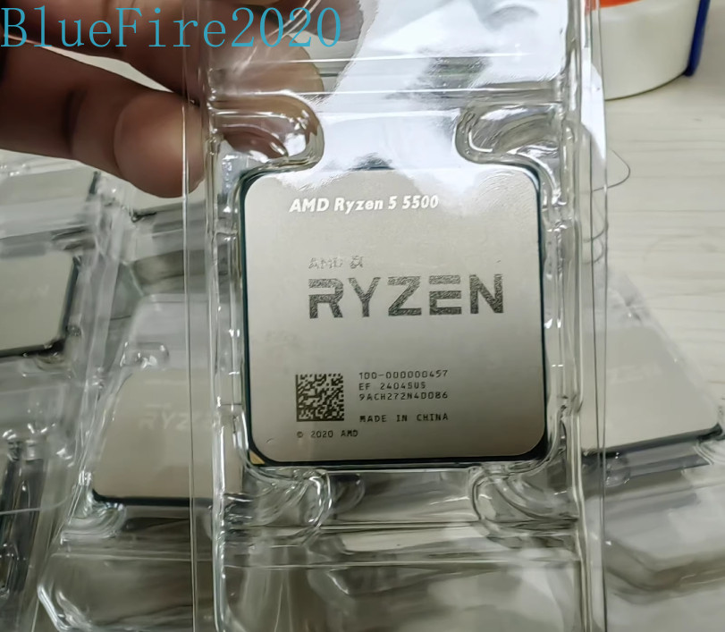 AMD Ryzen 5 5500 6Core Socket AM4 CPU Twelve-Thread 3.6GHz Processor 65W R5 5500