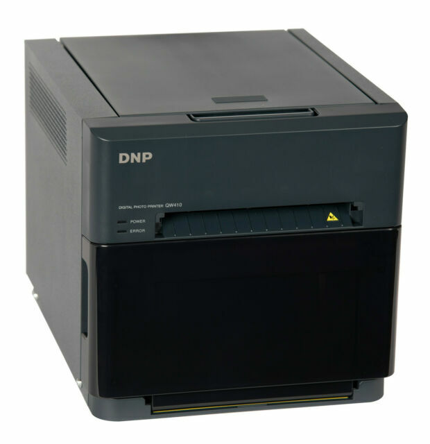 DNP QW410 4.5″ Dye Sublimation Printer, 300×300 dpi, 190 4×6″ Prints Per Hour