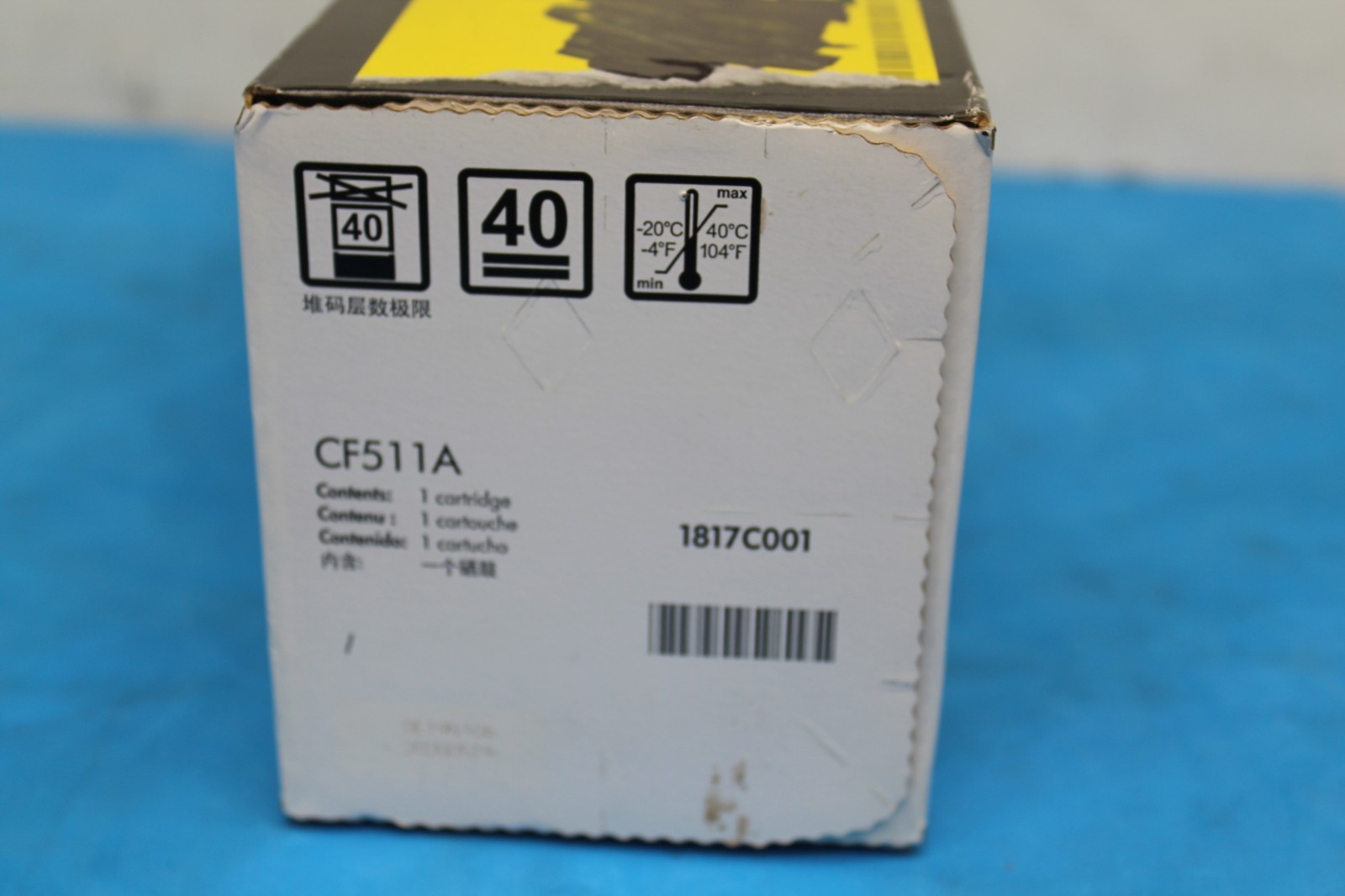 Genuine HP 204A Cyan CF511A M154 MFP M180 Print Cartridge SEALED T9-A10