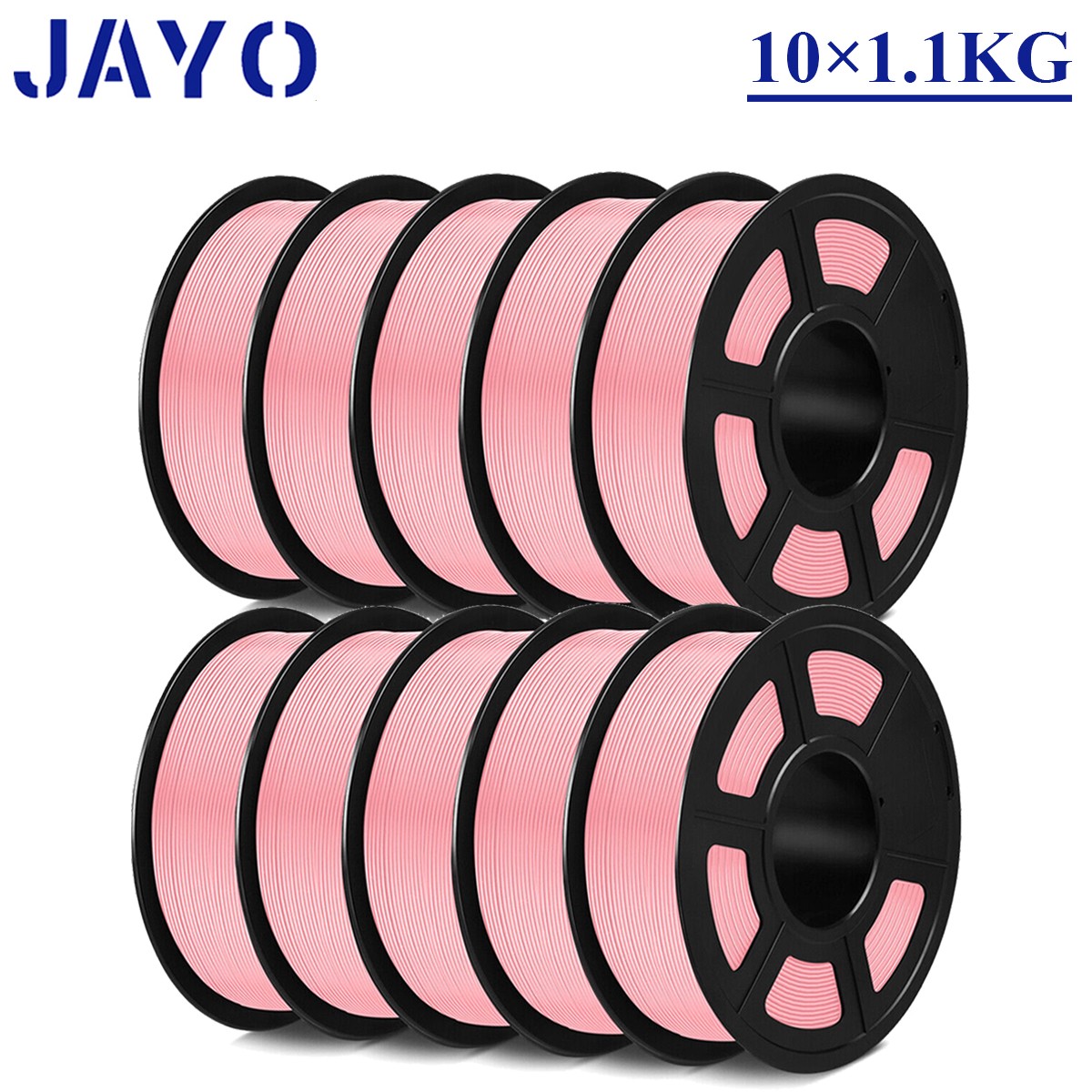 JAYO 10KG 1.75mm PETG Filament 3D Printer Consumables High Toughness Black