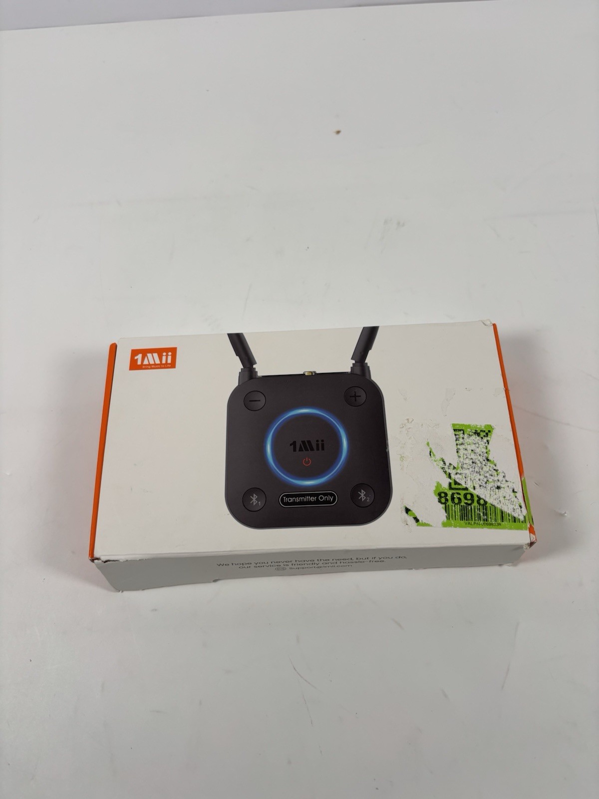 1Mii B06TX Bluetooth 5.3 Transmitter for TV to Wireless Headphone/Speaker