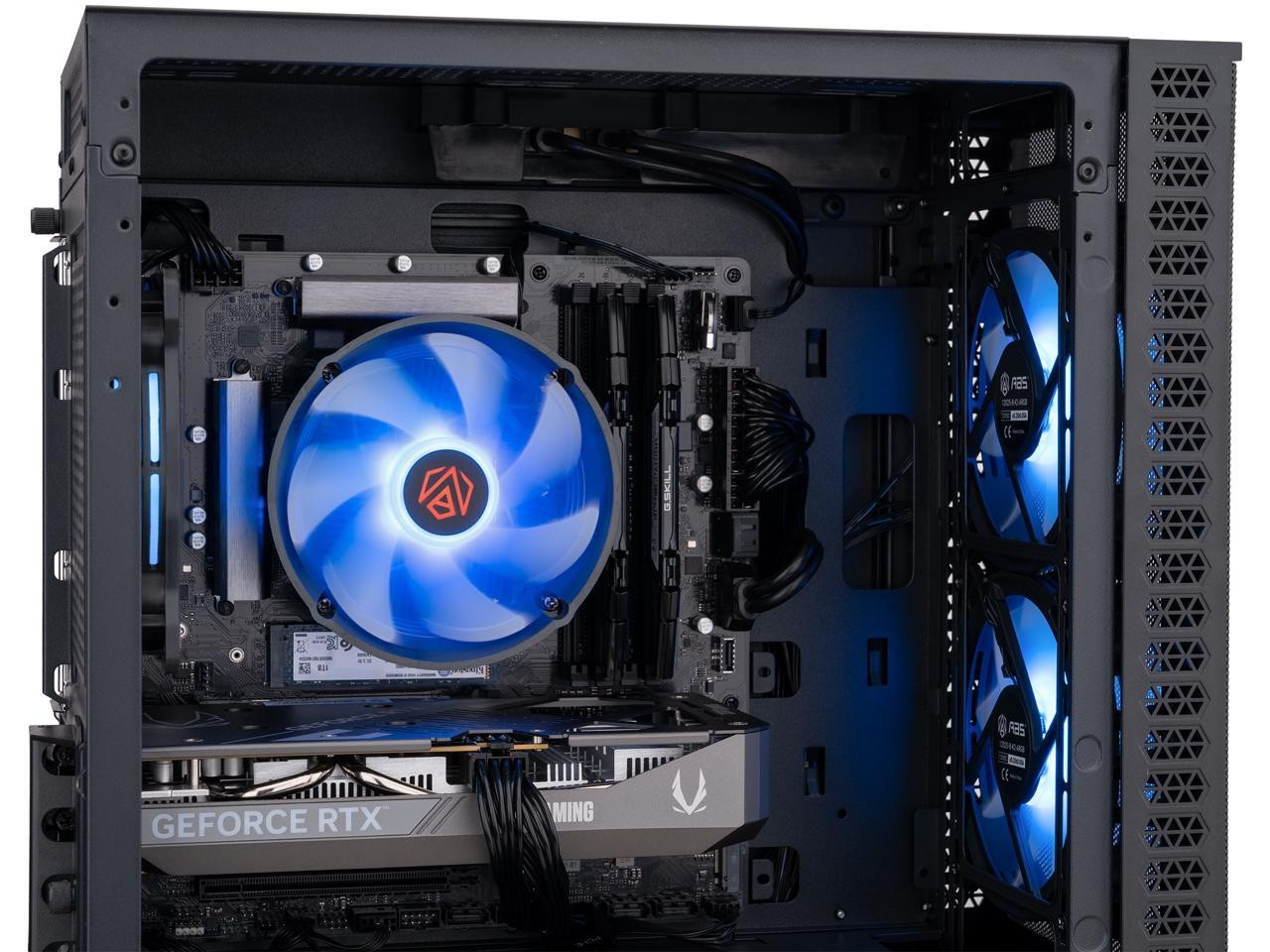 ABS Cyclone Aqua Gaming PC – Windows 11 – Intel Core i5-14400F – RTX 5060 8GB –