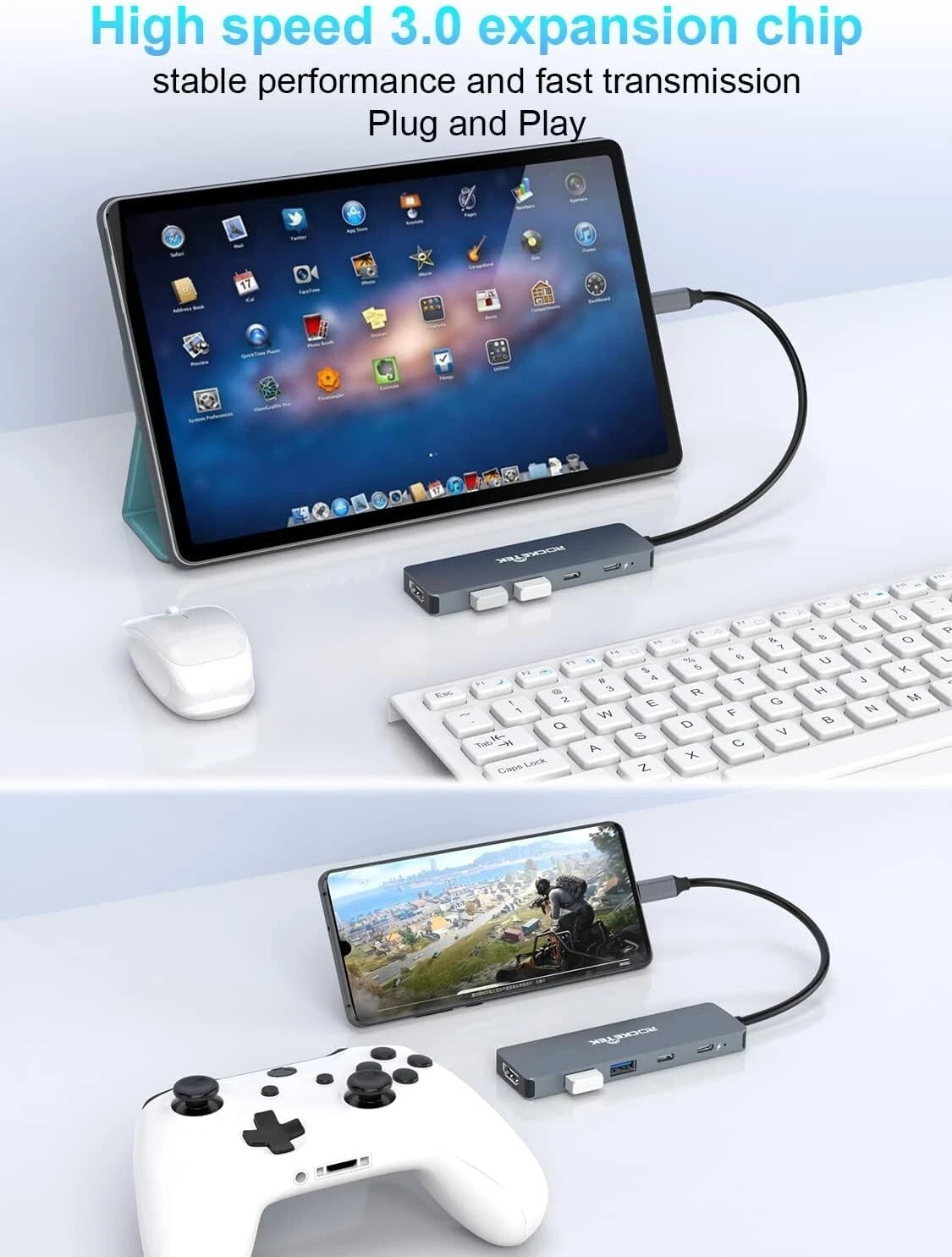 Surface Pro 9 Dock with 4K@60Hz HDMI Thunerbolt 4(8K@30Hz Video+40G Data