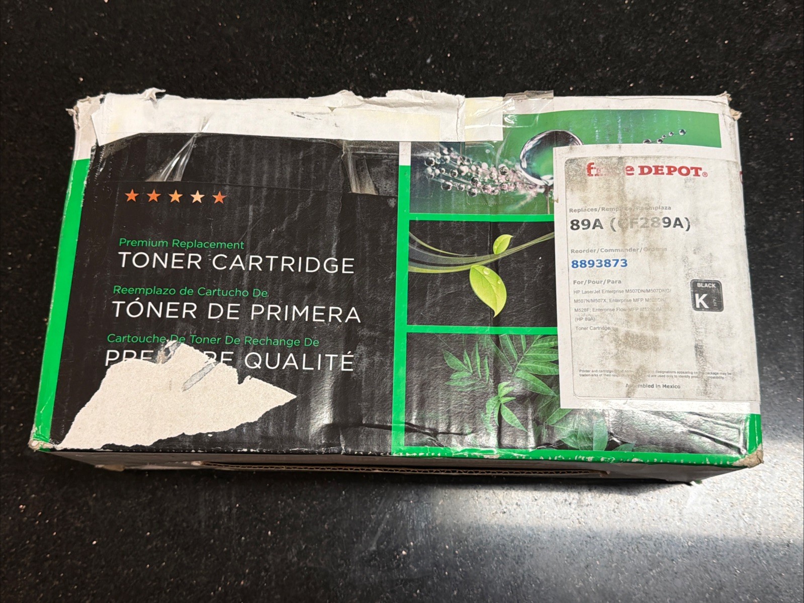 Office Depot – 89A Toner Cartridge – Black