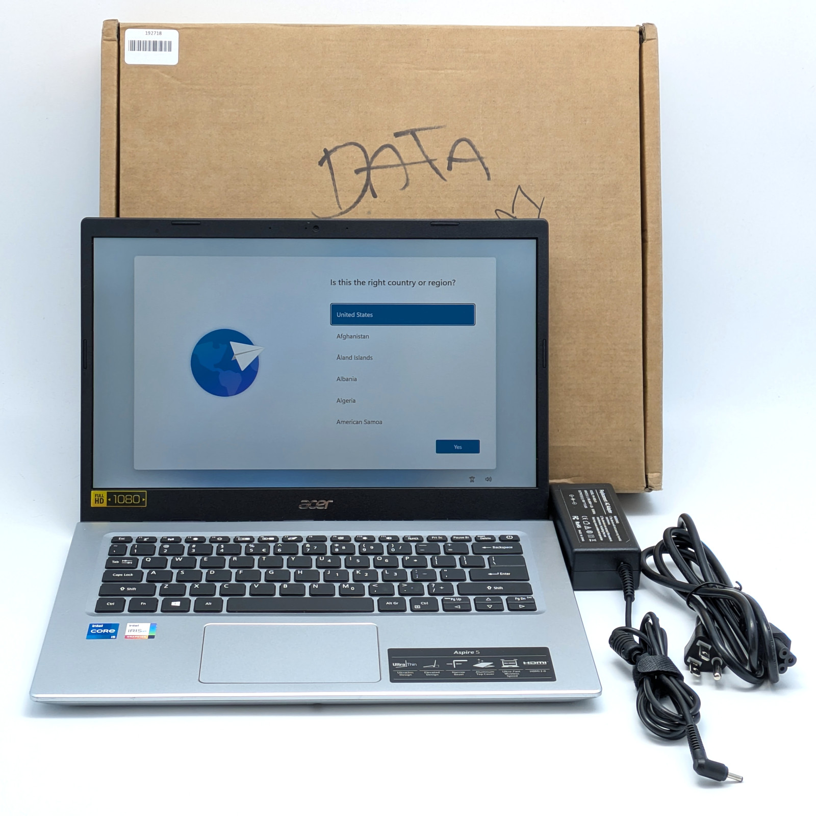 Acer Aspire 5 A514-54 14″ i5-1135G7 8GB DDR4 256GB SSD Windows 11 Home