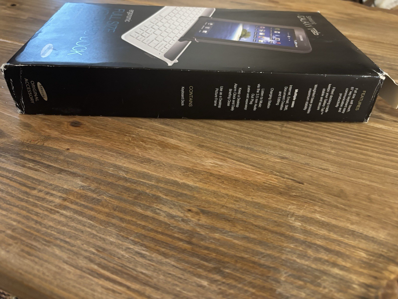 Samsung Galaxy Tab Ergonomic Full Size Keyboard Dock ECR-K10AWE