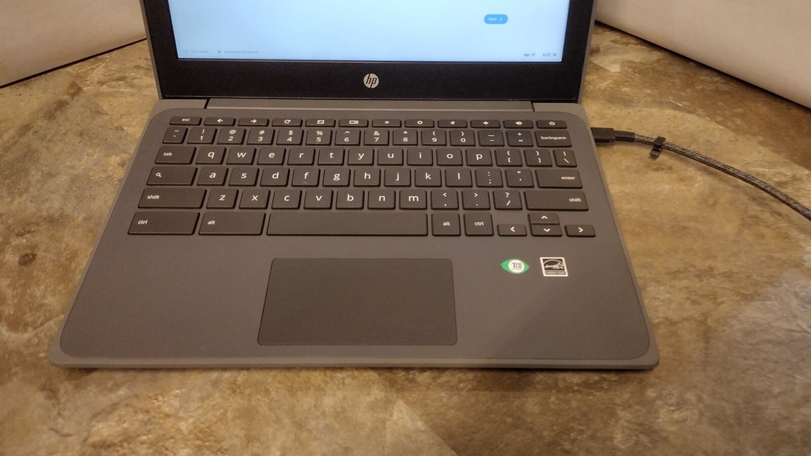 HP Chromebook 11a G8 EE AMD 1.6GHz 4GB RAM 16GB Storage ChromeOS