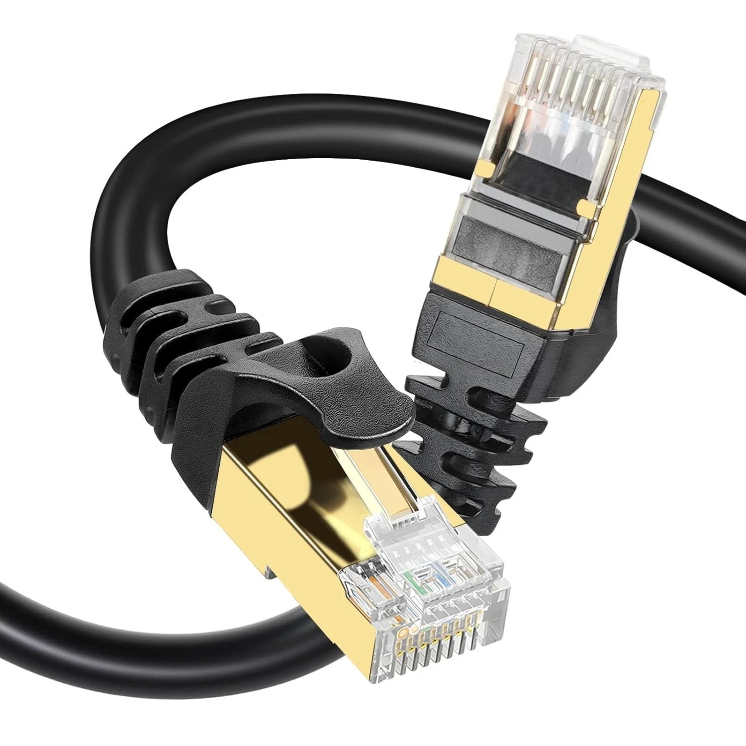 Cat-6 RJ45 Ethernet Patch Internet Cable – 5 Feet (1.5 Meters) Ekablemhq RJ45