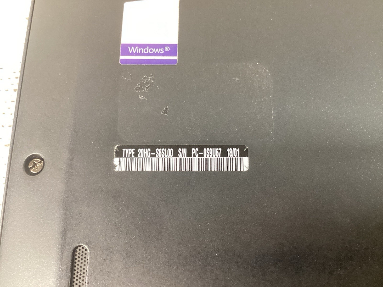 Lenovo Thinkpad T470s Core i7-7600U @ 2.80GHz 16GB RAM NO SSD