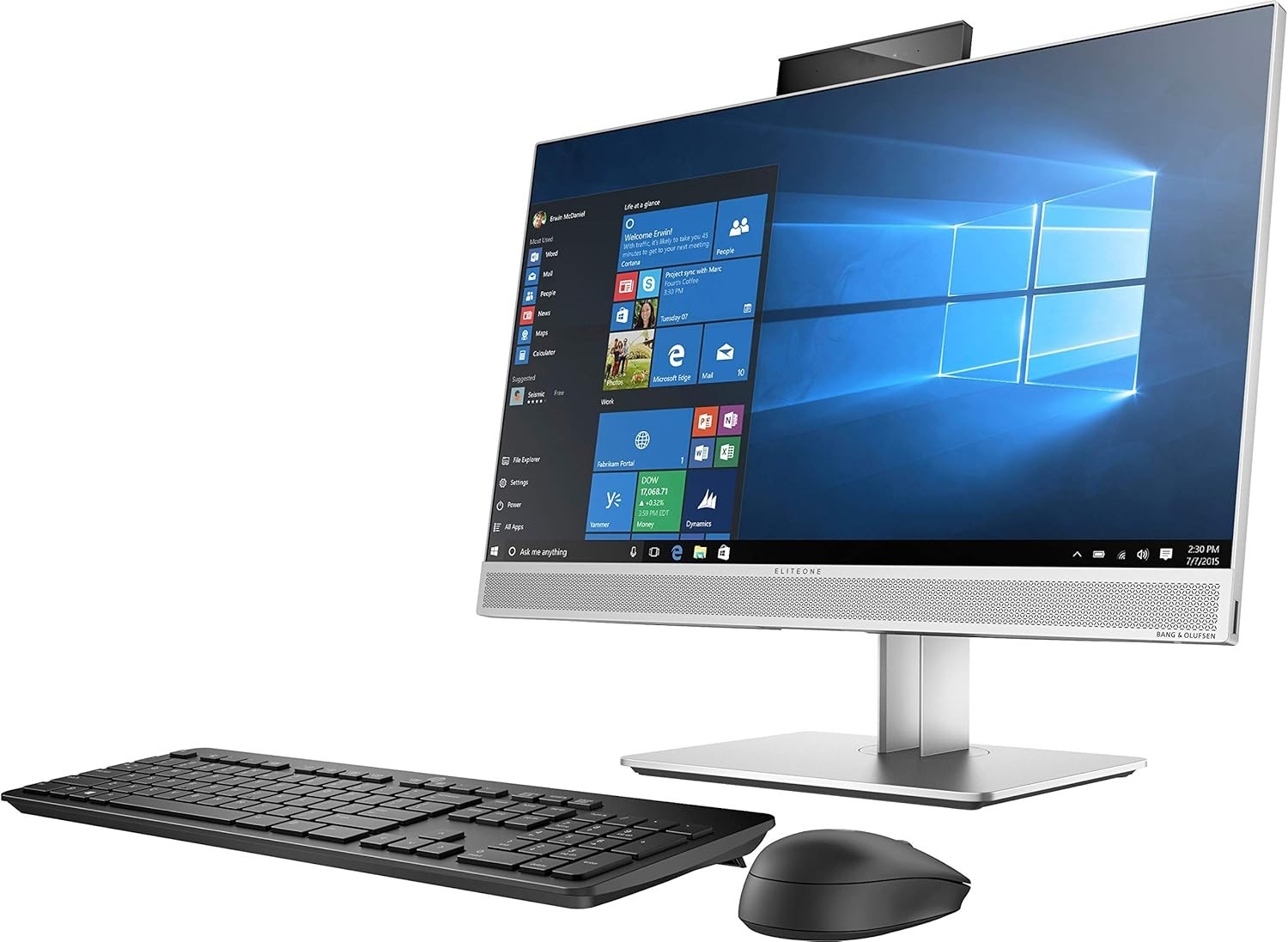 HP EliteOne AIO Desktop PC – Intel i7 8th Gen 16GB RAM 512GB SSD Windows 11 Pro