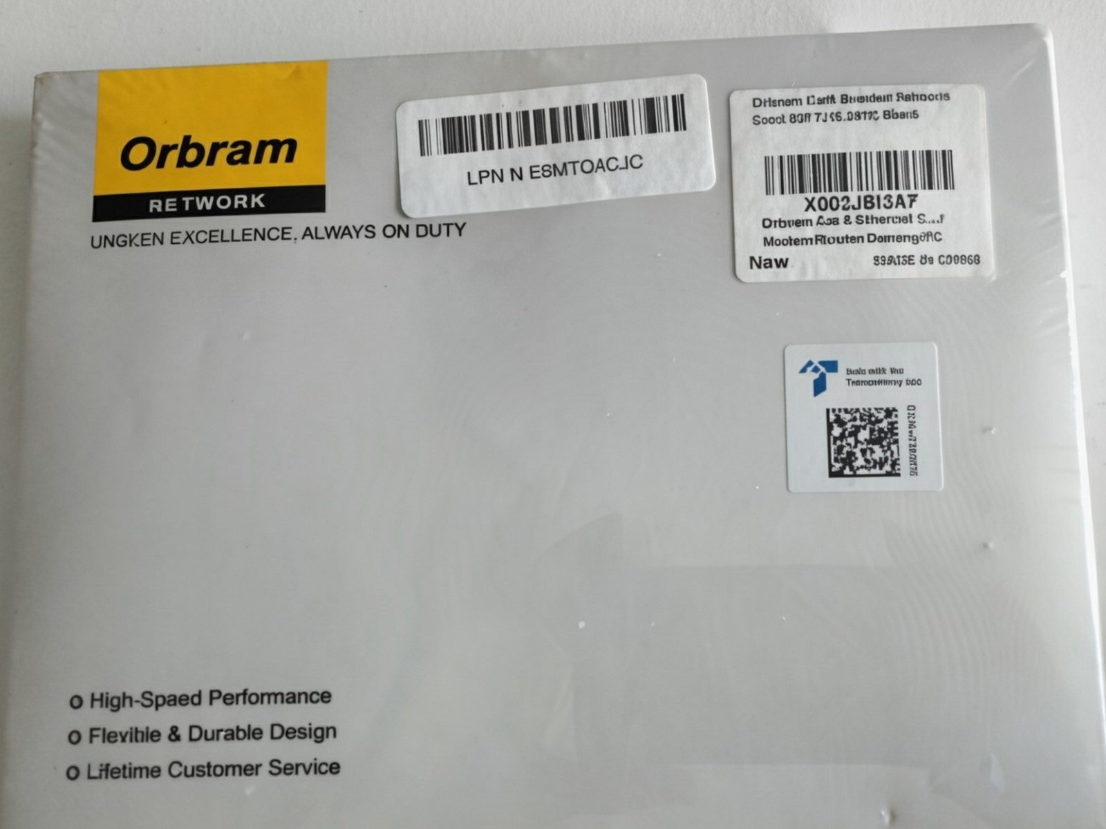 Orbram Cat 8 Braided Cable 50ft, High Speed Heavy Duty – Network / Gaming