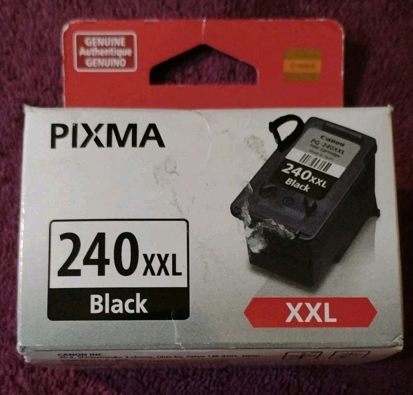 Canon 240XL PIXMA Fine Black Ink Cartridge New In Box
