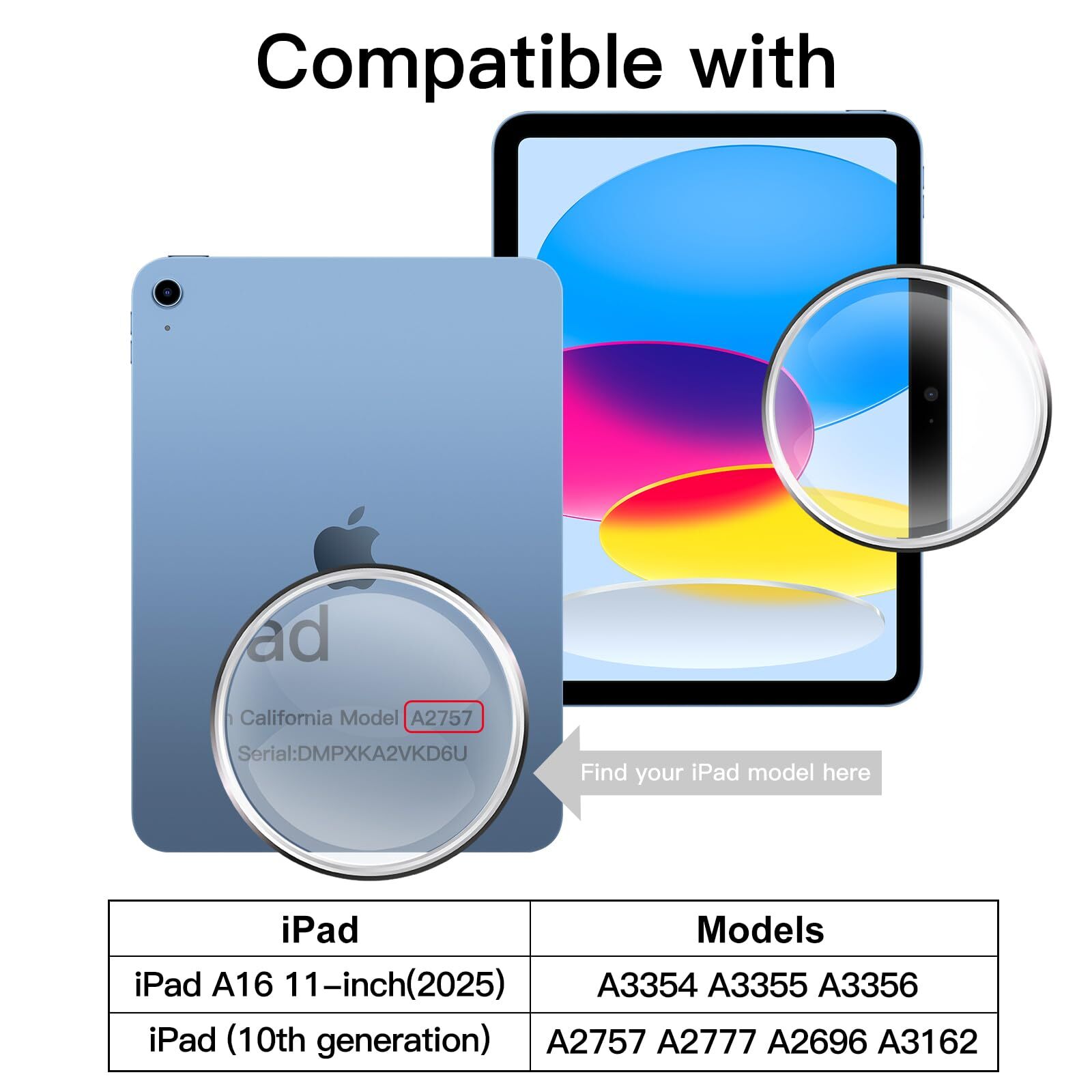 JETech Screen Protector for iPad 10 (10.9-Inch, 2022 Model, 10th Generation), 9H