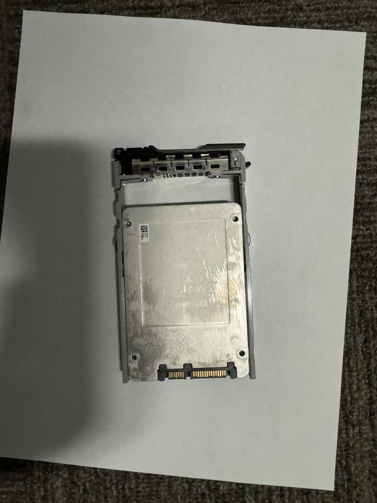 DELL Intel 400GB 2.5″SATA SSD DC S3710 Series SSDSC2BA400G4R SSD 07C7FK + Caddy