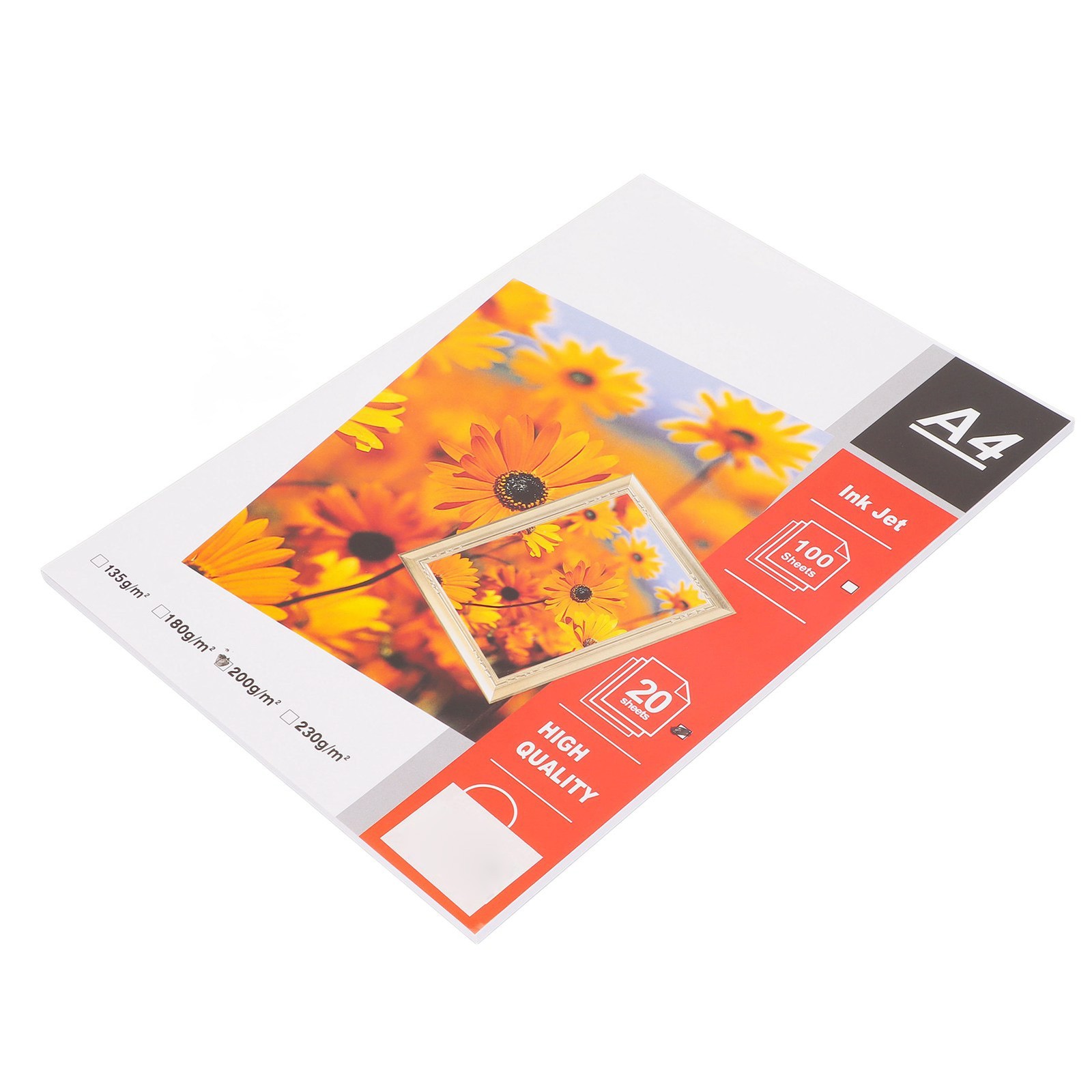 20Pcs Matte Photo Paper Durable Paper 8.3×11.7in Glossy Water Re BRZN