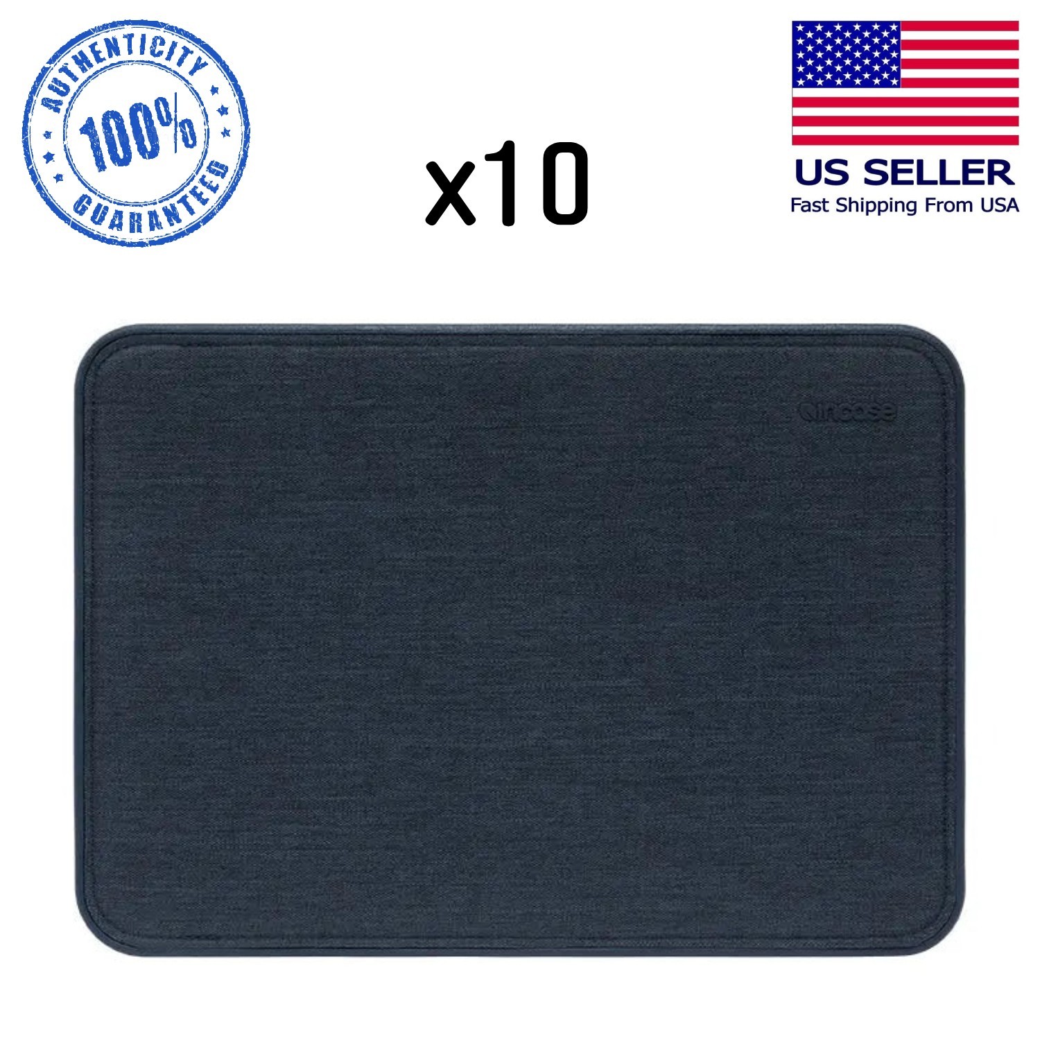 Lot of 10 Incase ICON Sleeve Woolenex MacBook Pro 14″ Case Heather Navy