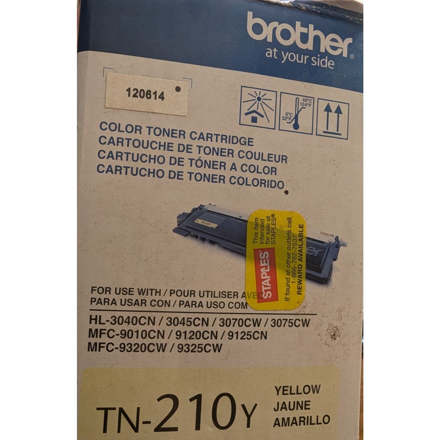 New Brother Color Toner Cartridge -Yellow Tone