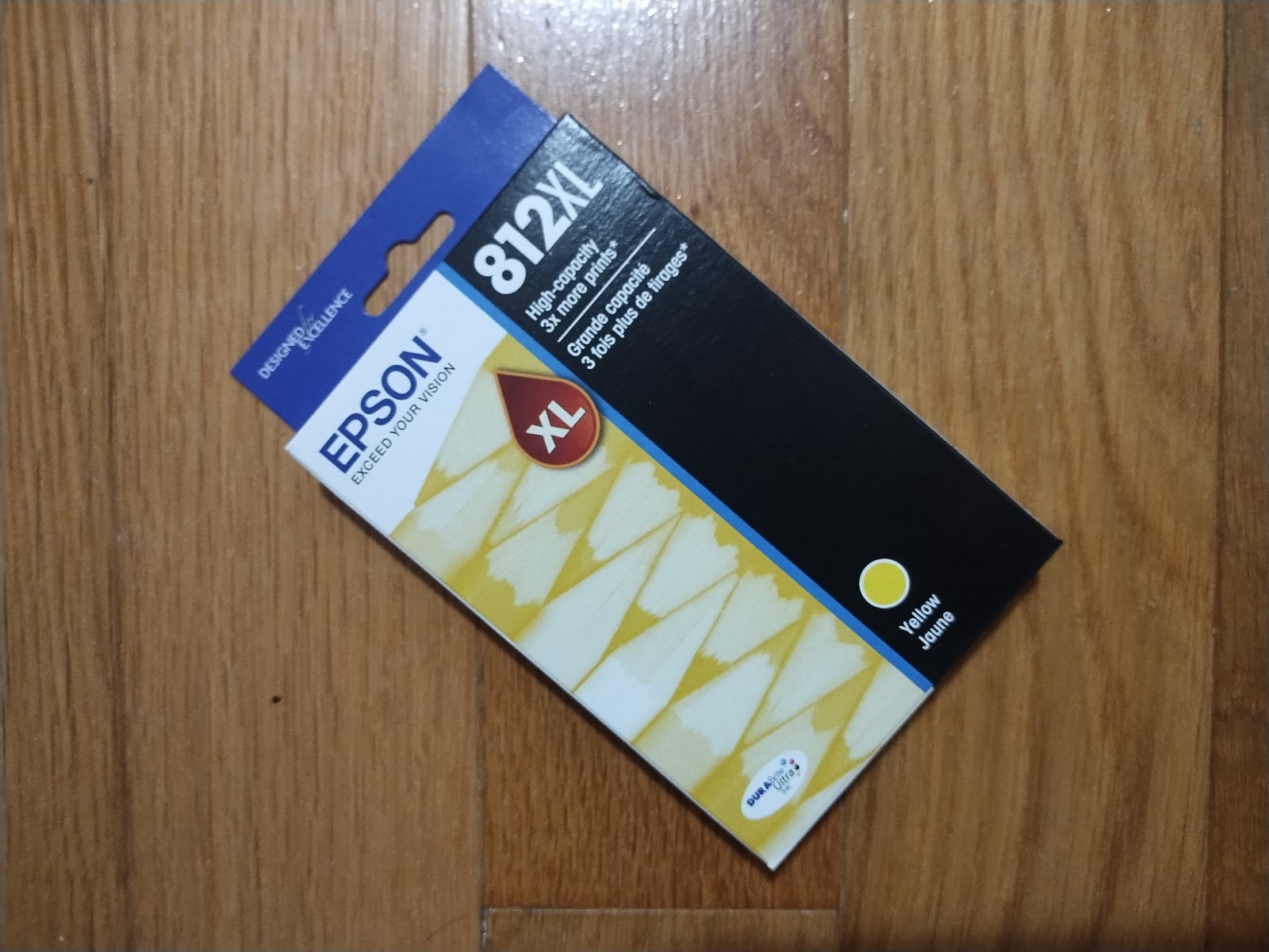 2028 GENUINE EPSON #812XL YELLOW INK WORKFORCE EC-C7000 WF-7820 WF-7840 WF-7310