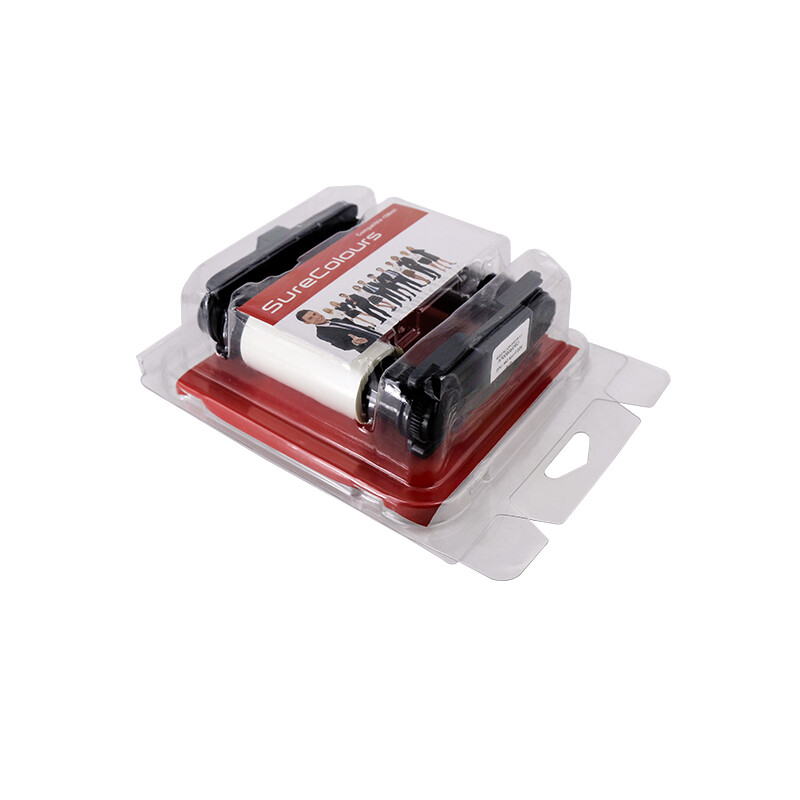 New Printer Ribbon For Evolis Badgy100 Badgy200 CBGR0500UV-500 Prints