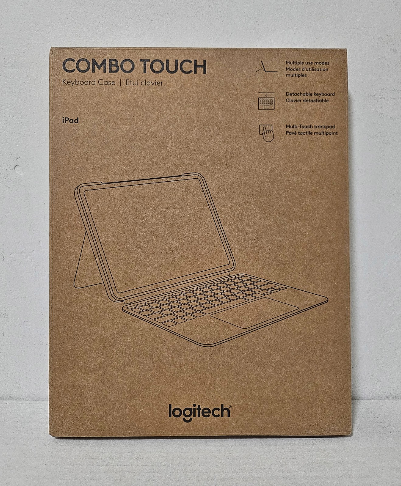 Logitech Combo Touch Keyboard Case for iPad Pro 11-inch (M4) Black – New