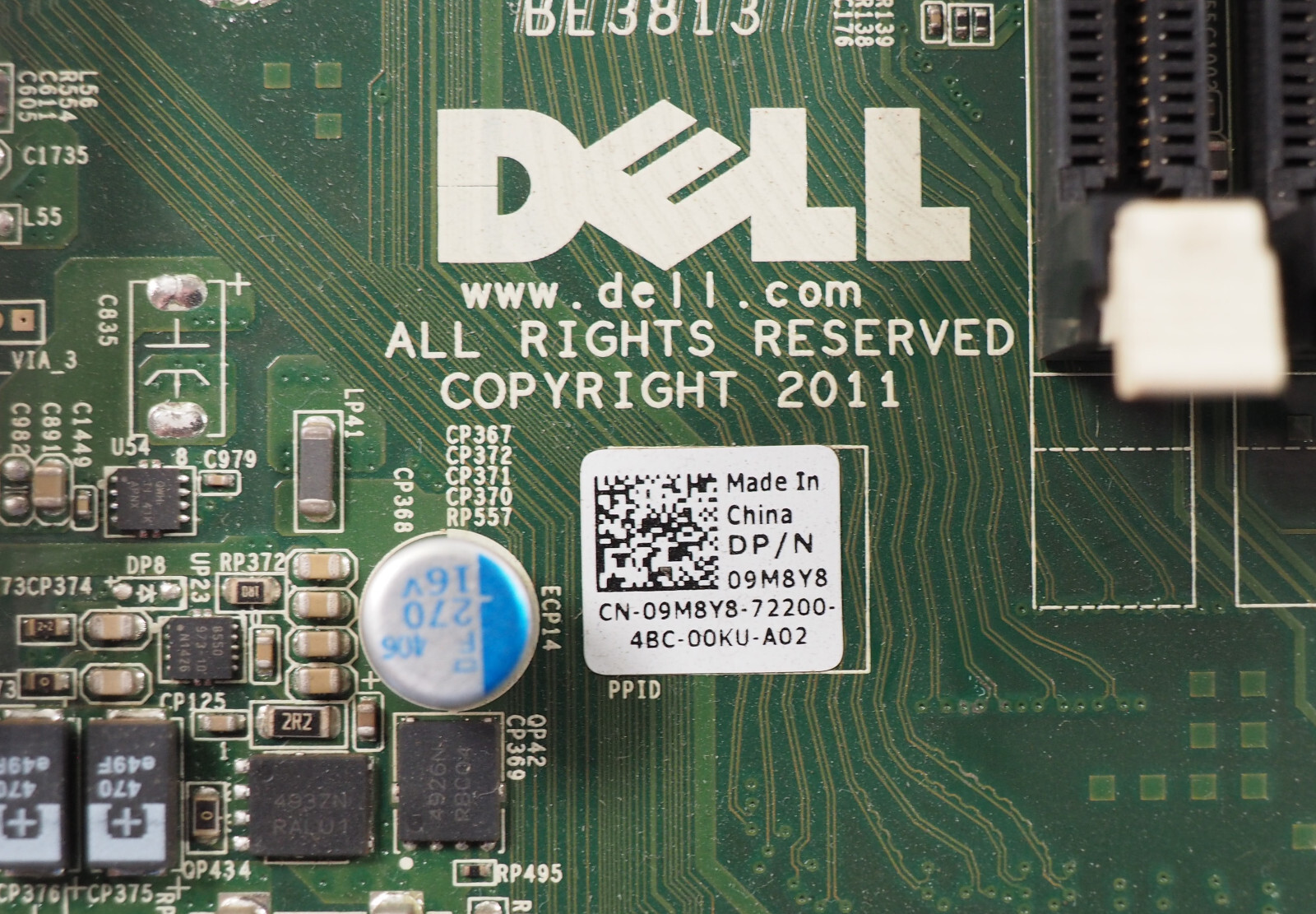 Dell T3610 LGA 2011 Socket P/N: 9M8Y8 Motherboard