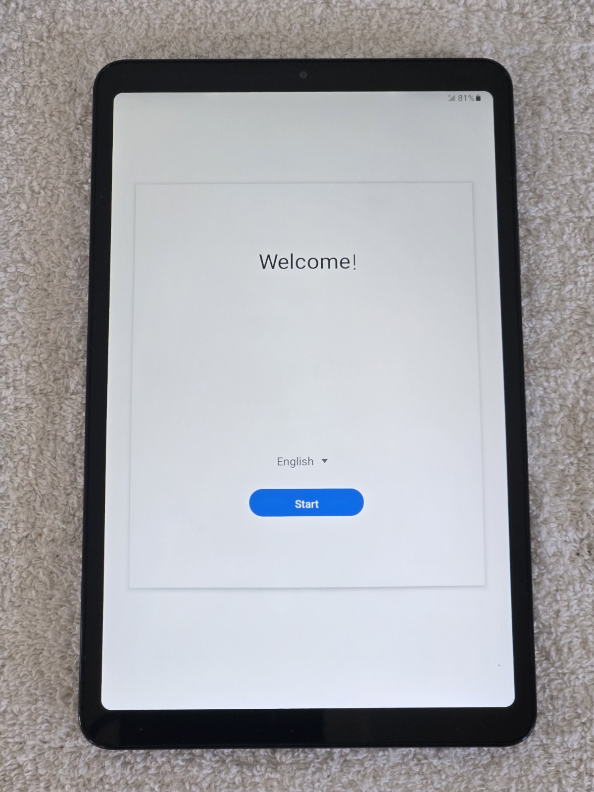 Verizon Samsung Galaxy Tab A SM-T307U 32 GB Wi-Fi 8.4 In Gray *WORKING READ*