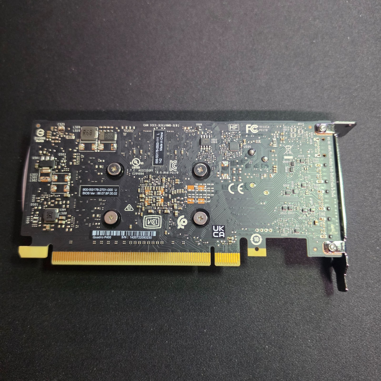 Nvidia Quadro P400 2 GB GDDR5 PCI Express 3.0 x16 Desktop Video Card Low Profile