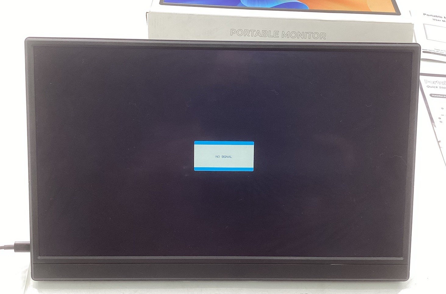 KQC Portable 15.6 Inch Monitor Ultra Slim