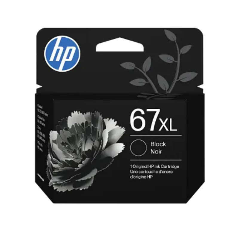 HP 67XL High Yield Black Original Ink Cartridge