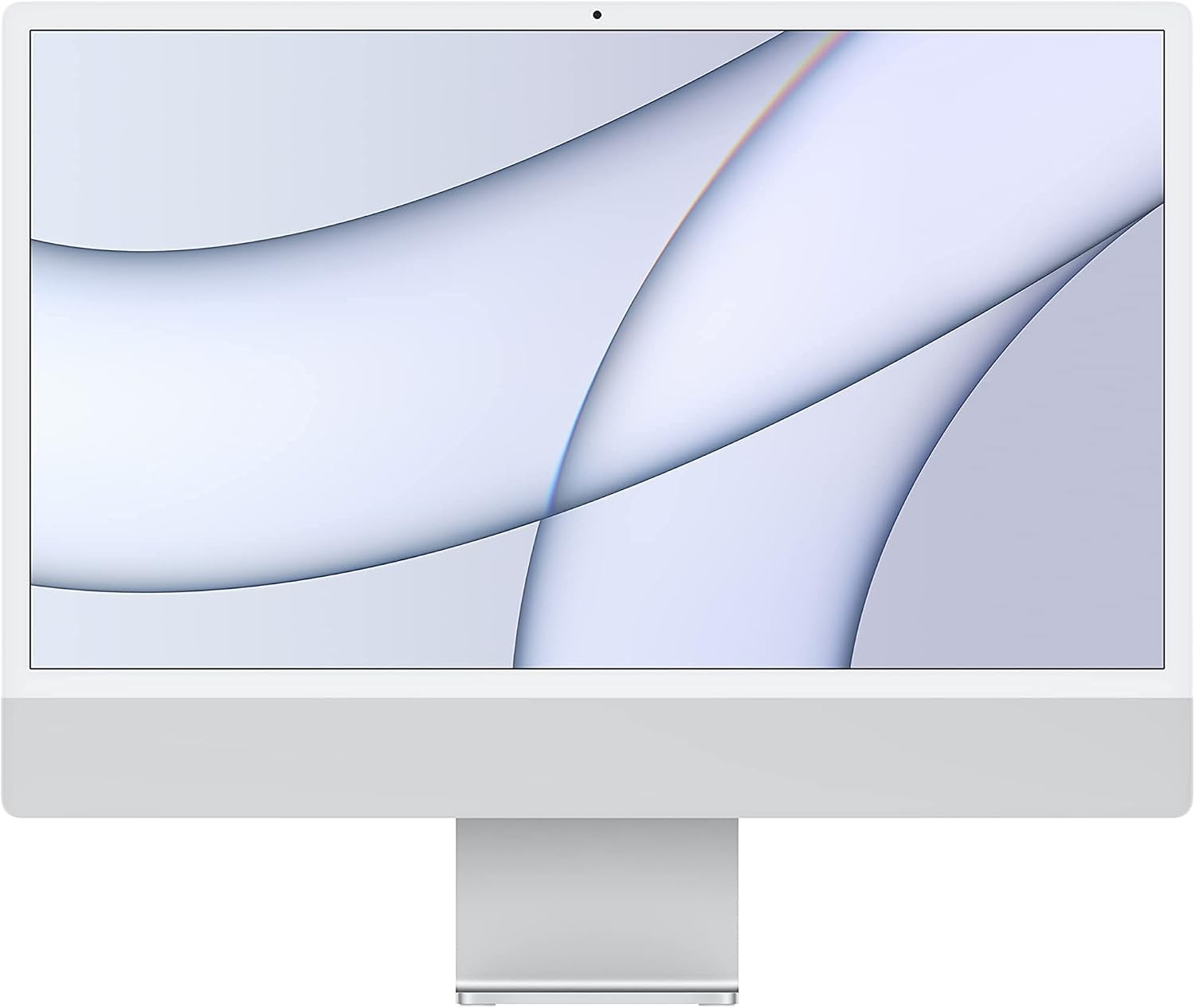 2021 Apple iMac 24″ (Apple M1 3.2GHz 8GB RAM 512GB SSD 7-Core GPU) Silver