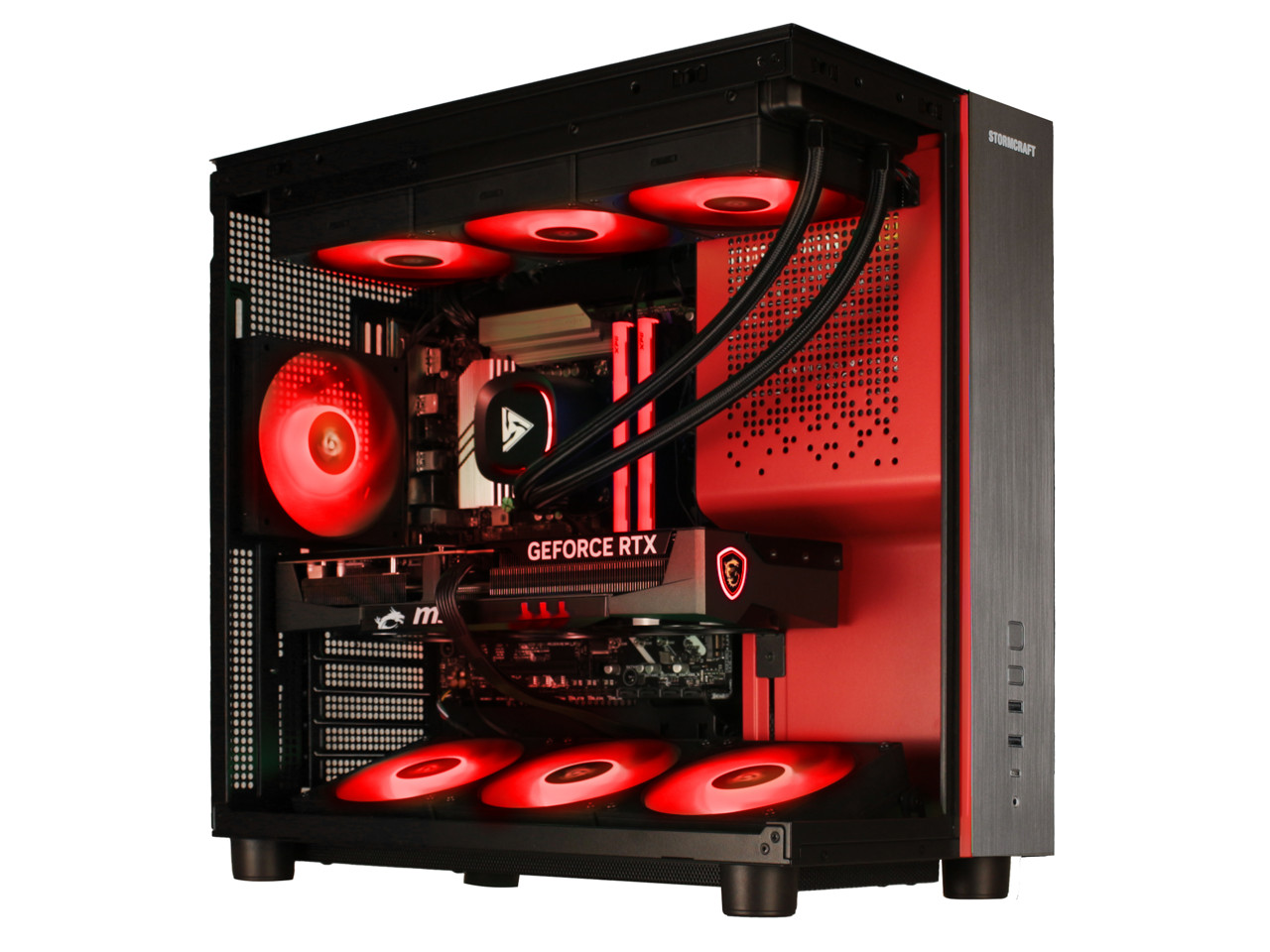 STORMCRAFT Gaming PC PHANTOM INTEL Core Ultra 7 265F NVIDIA RTX 5080 – AI