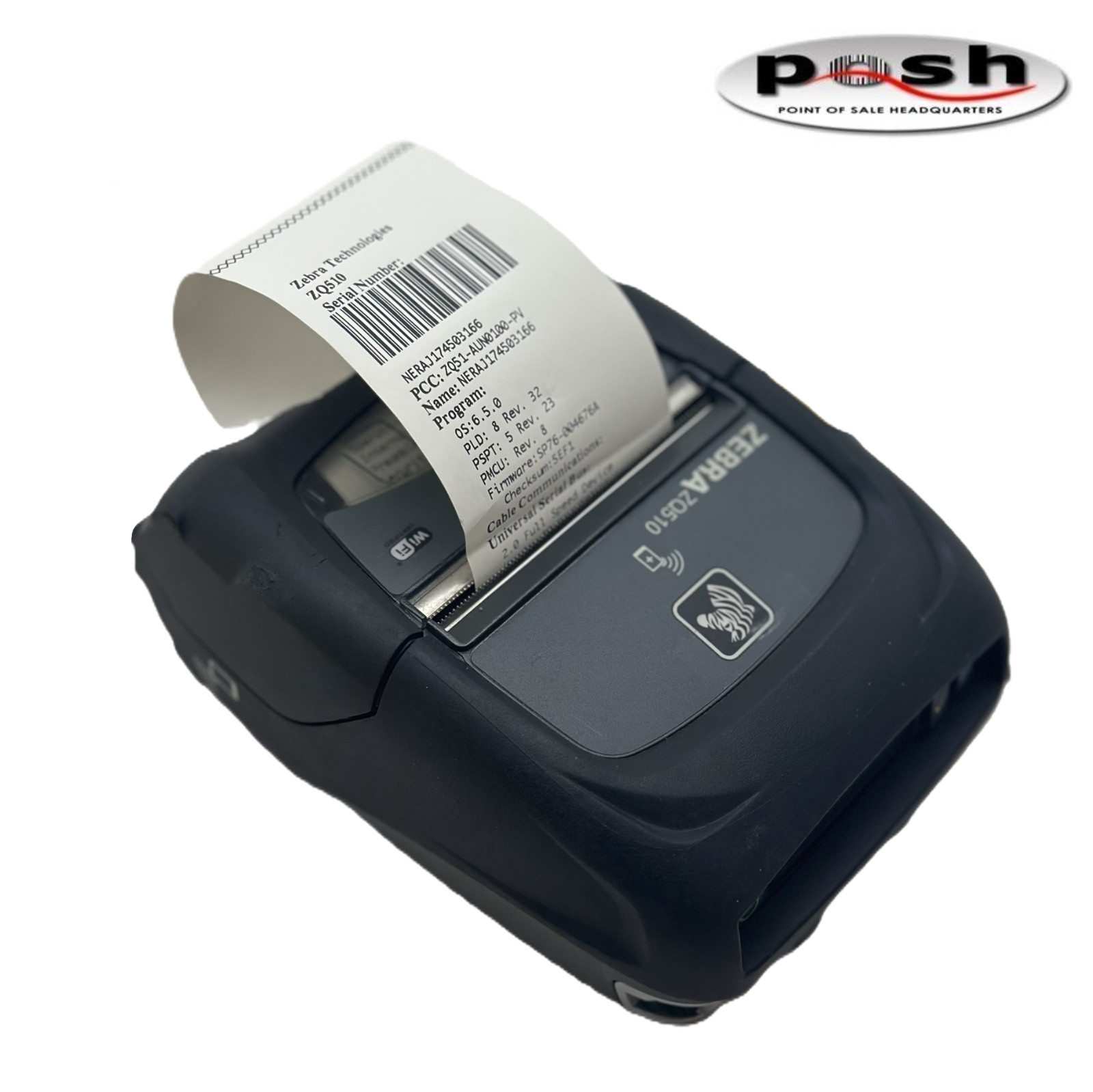 Zebra ZQ510 Mobile Thermal Printer ZQ51-AUN0100-PV w/ Battery included