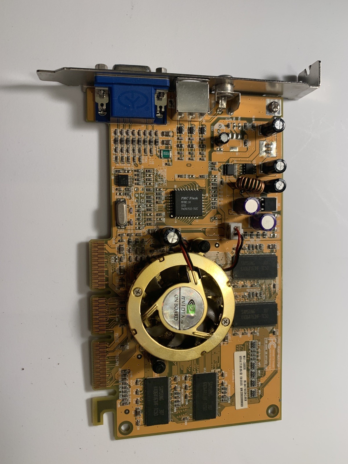 Vintage nVIDIA On Board MVGA-NVG17GA(L) 64MB W/TV GPU
