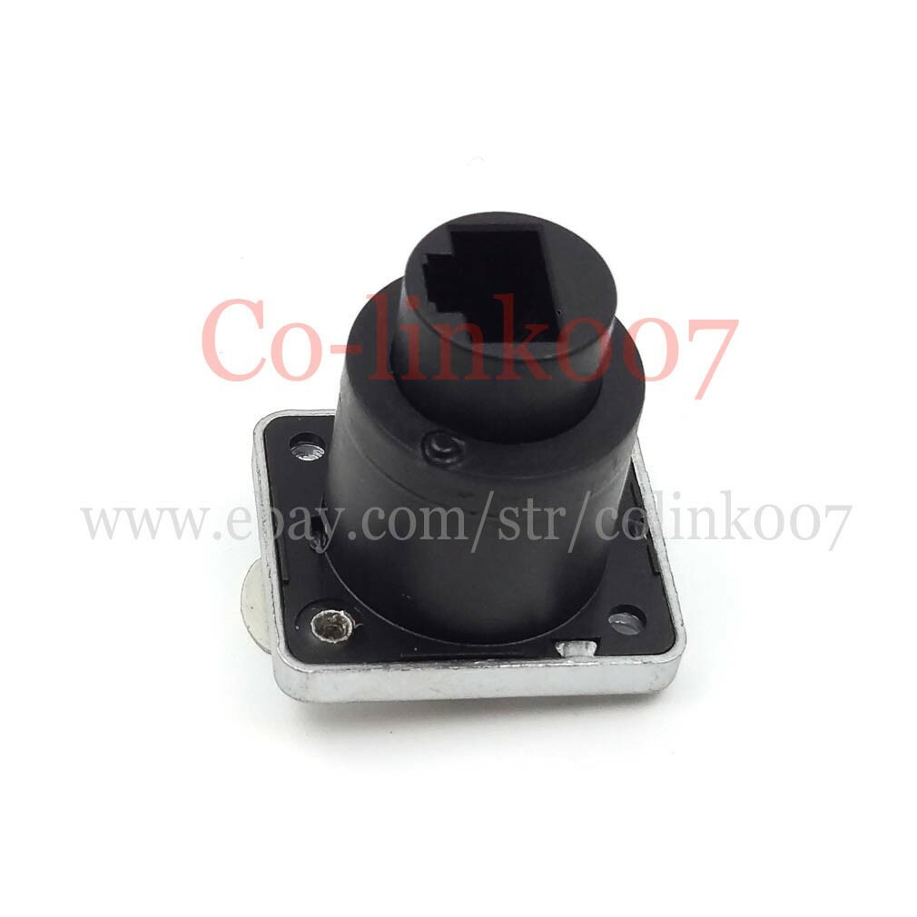 RJ45 Ethernet Connector, RJ45 Industrial RJ45 Male Jacks CAT5/6 Receptacle