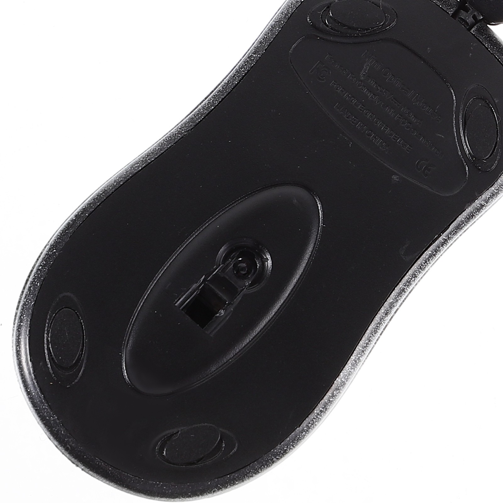 Mini Compact Travel Optical Mouse Retractable Cord Plug and Play for Windows New