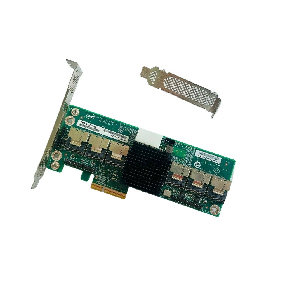 Intel RAID Storage Expander RES2SV240 E91267-203 SAS SATA 6Gb 24 Port US