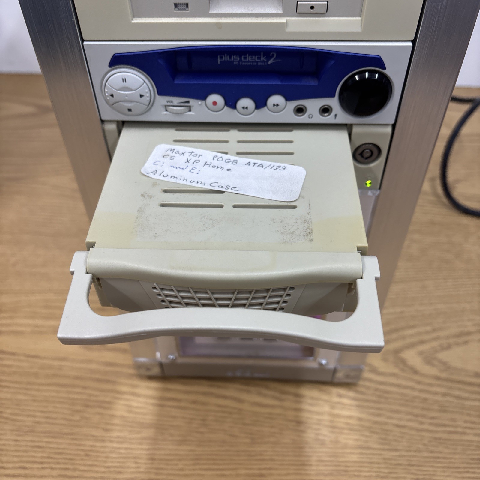 Custom Desktop PC ***Unknown Specs – Turns On***Parts/Repair