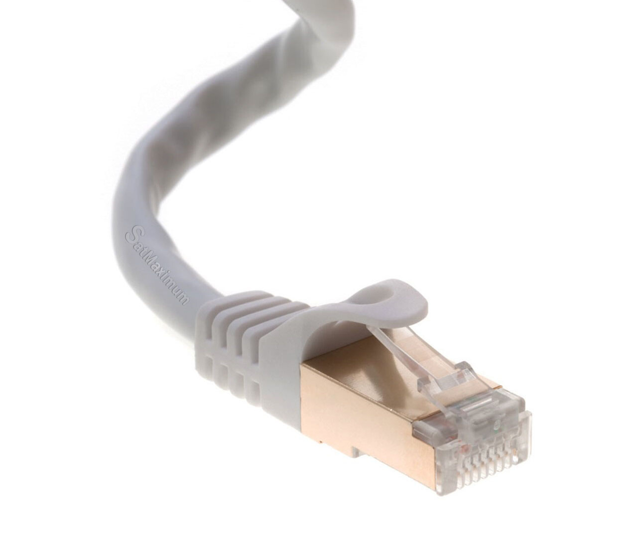 Cat7 S/FTP Ethernet Patch Cord High Speed LAN Network Cable Gray 25ft -200ft LOT