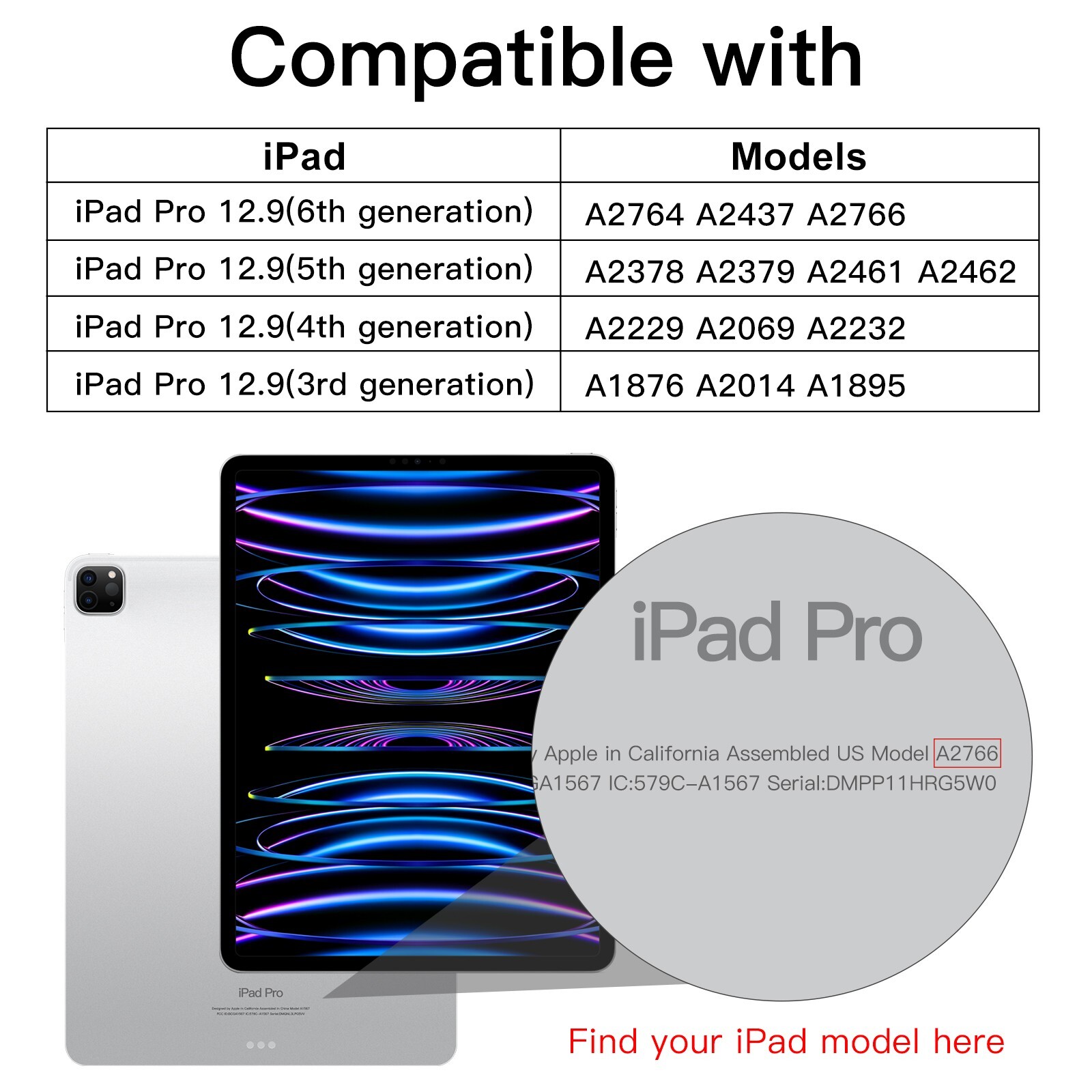 JETech Paper Screen Protector for iPad Pro 12.9-Inch 2022/2021/2020/2018 Model