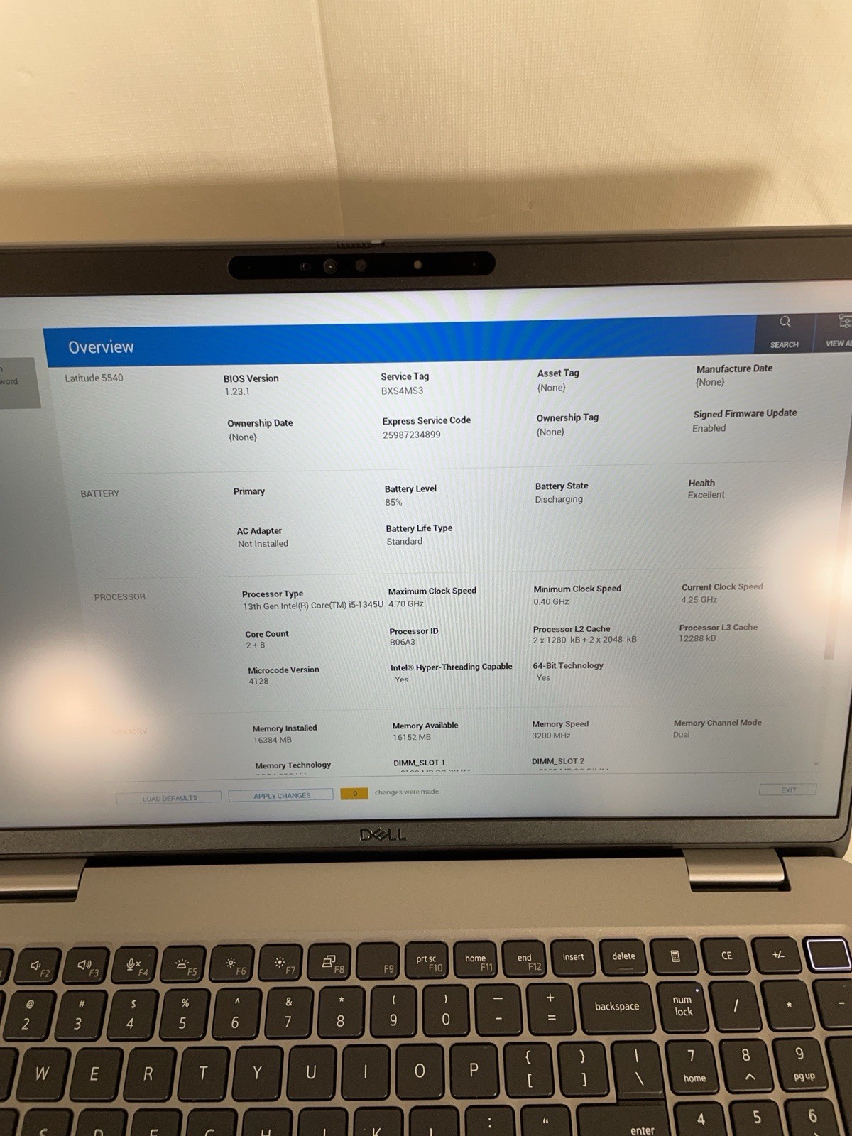 Dell Latitude 5540 15.6” | Core i5-1345U 4.7 GHz | 16GB RAM | No OS No SSD