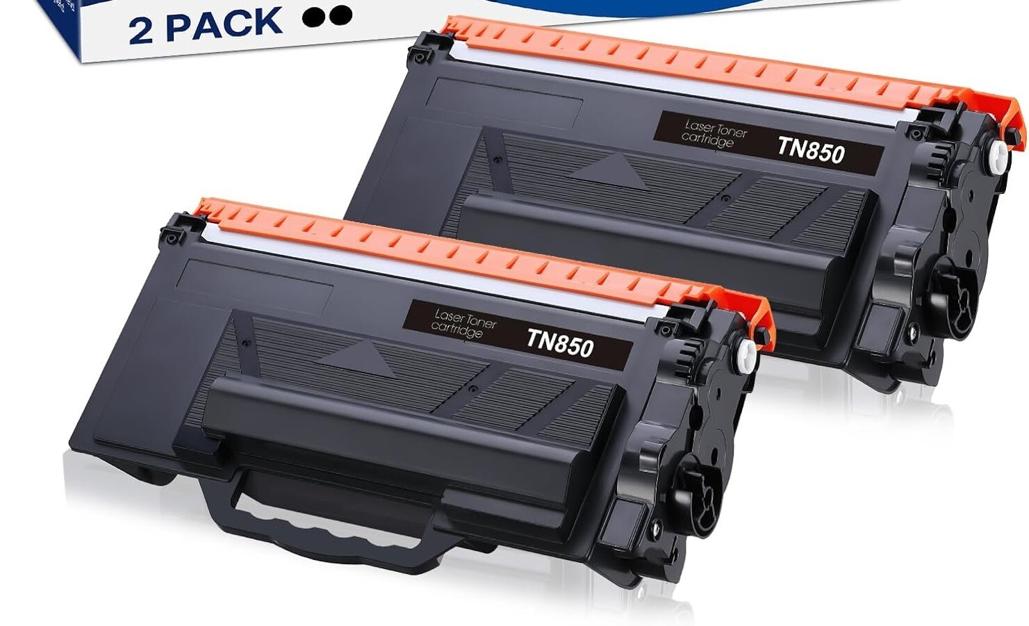 2 PK TN-850 For Brother TN-850 Black Toner Cartridge For DCP-L5500DN DCP-L5600DN