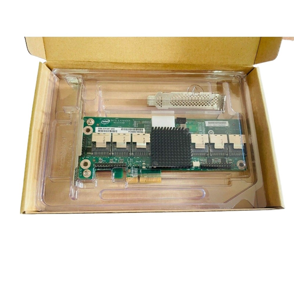 Intel RAID Storage Expander RES2SV240 E91267-203 SAS SATA 6Gb 24 Port US