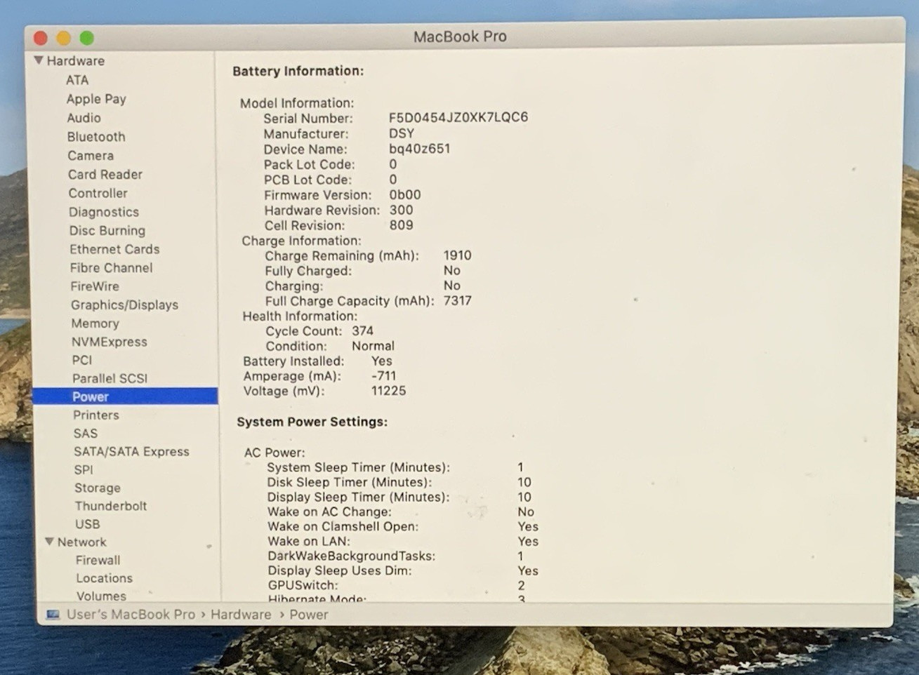 Apple Macbook Pro A2141 Intel i7-9750H 2.6GHz 512GB 16GB DDR4 Radeon Pro 5300M