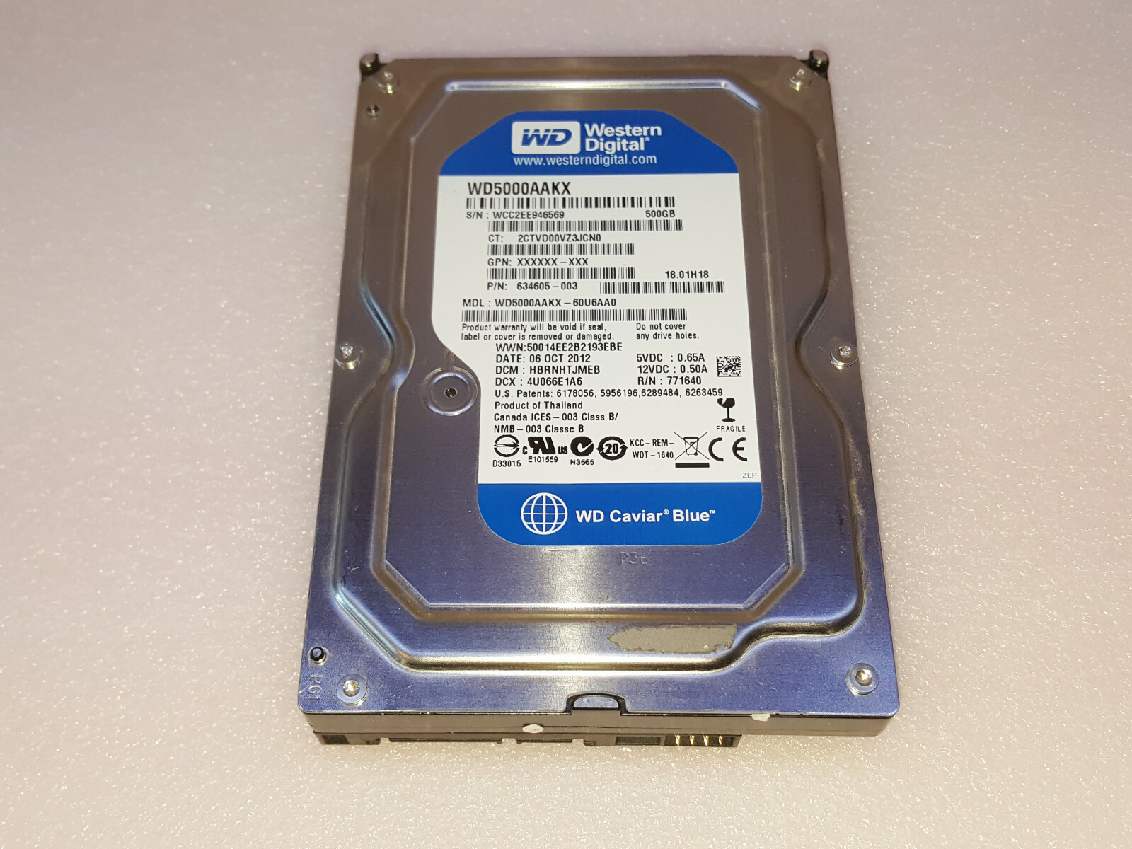 Dell Vostro 3670 – 500GB Hard Drive w/ Windows 10 Home 64-Bit Installed