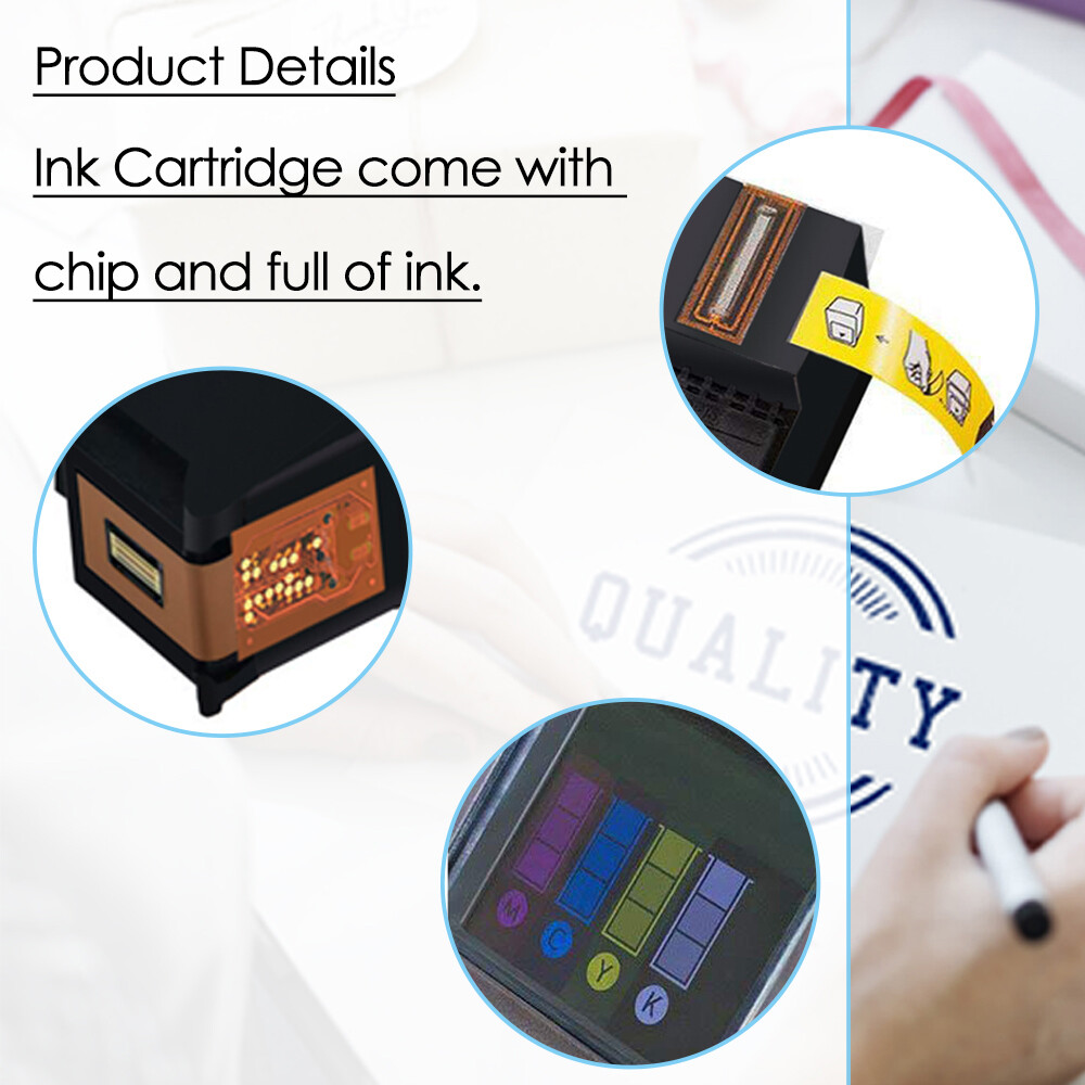 61XL Black Ink Cartridge CH563WN compatible with HP Officejet 4634 4635 4636 US
