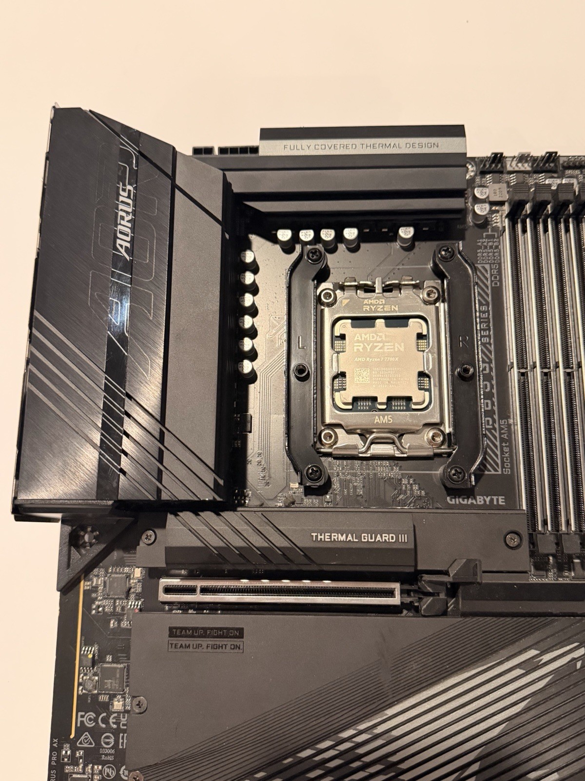 Auros B650 Integrated WiFi Bundle with Ryzen 7 7700x CPU, Gen 5 System Ready