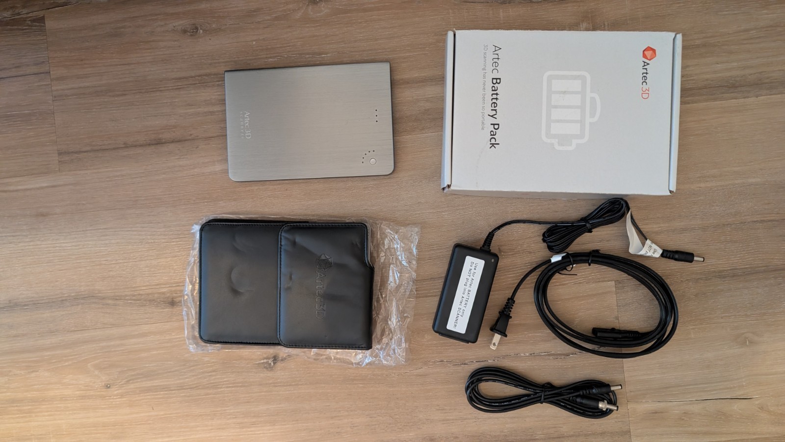Artec Eva Full Color Scanner with Portable Battery