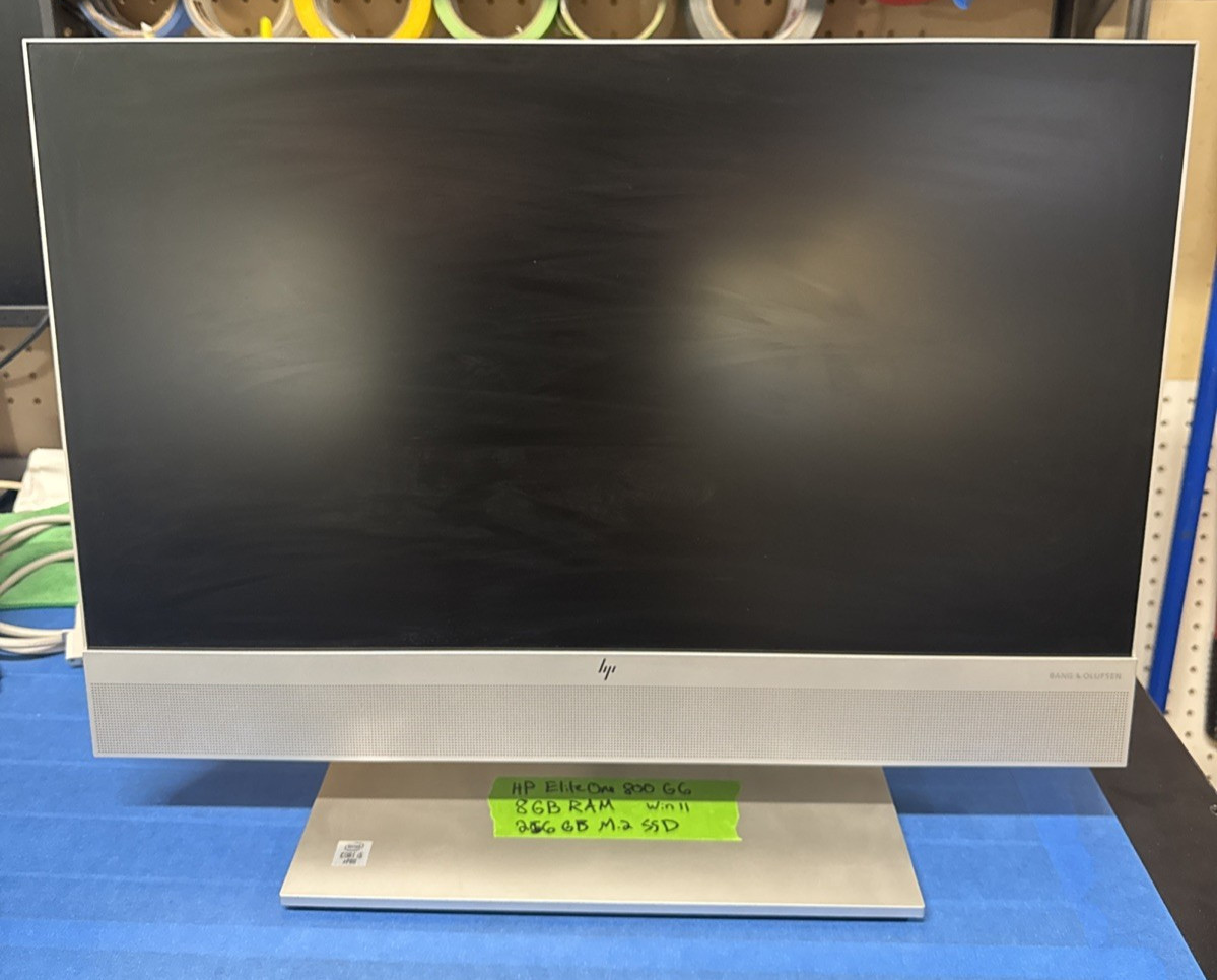 HP EliteOne 800 G6 24″ All-in-One PC | Intel i5| 8GB RAM | 256GB SSD | Win 11