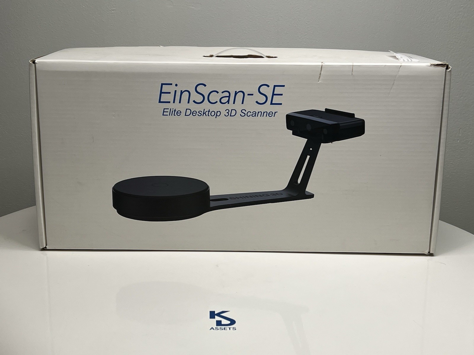 Shining 3D EinScan-SE 3D Scanner w/ Turntable Stand Calibration Plate